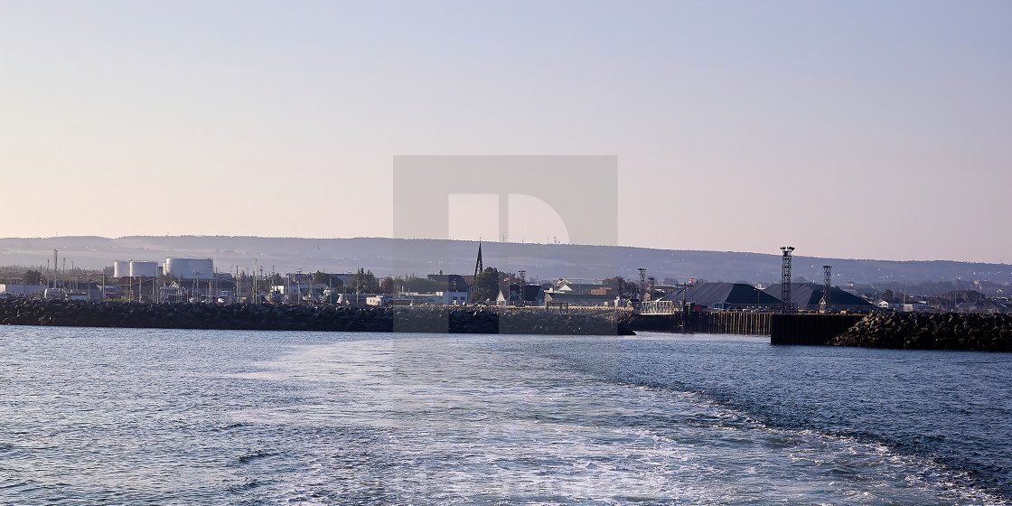 "As you leave on the boat, look out over the city." by Lise Vanasse - $1.56 "As you leave on the boat, look out over the city." stock image