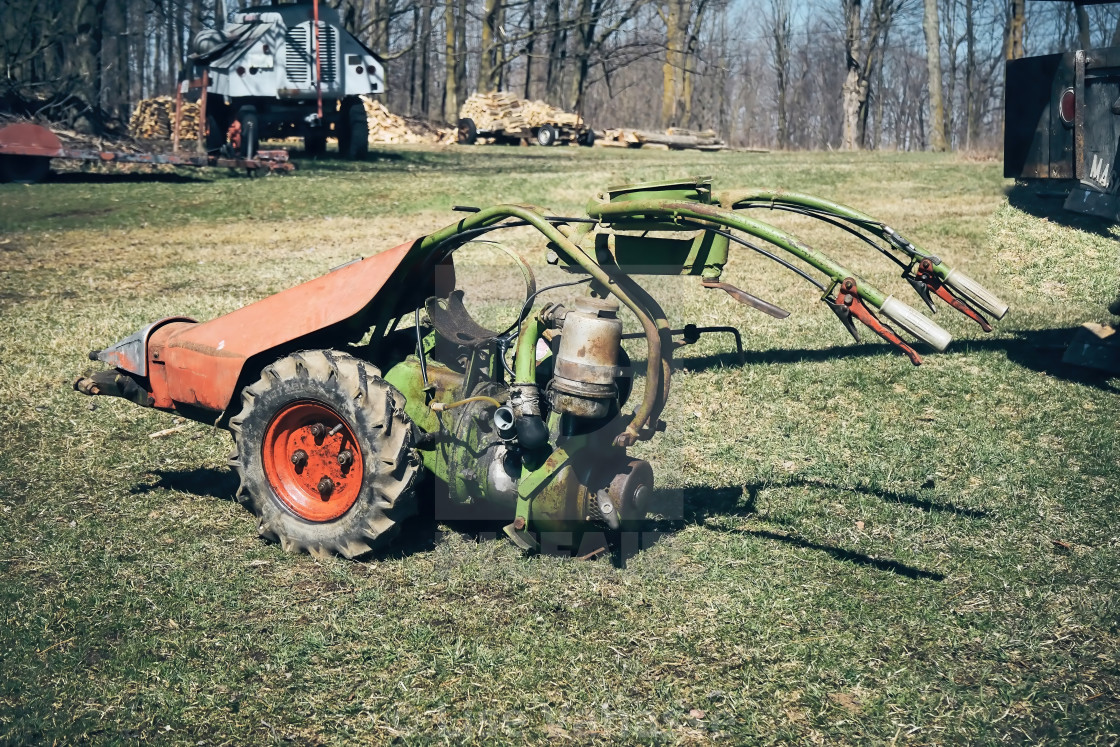 "An old machine for agriculture." by Lise Vanasse - $1.56 "An old machine for agriculture." stock image