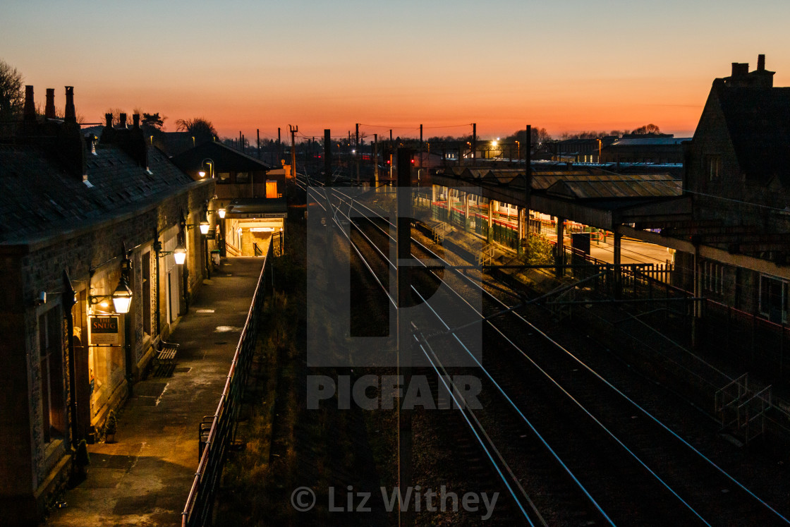 "Carnforth Station" stock image