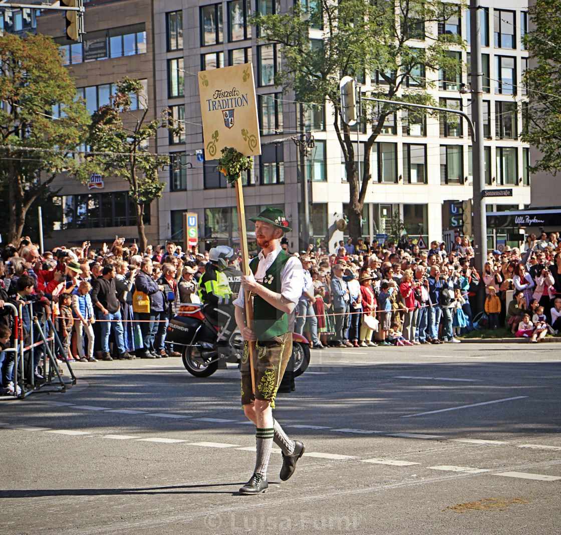 "Oktoberfest parade" stock image