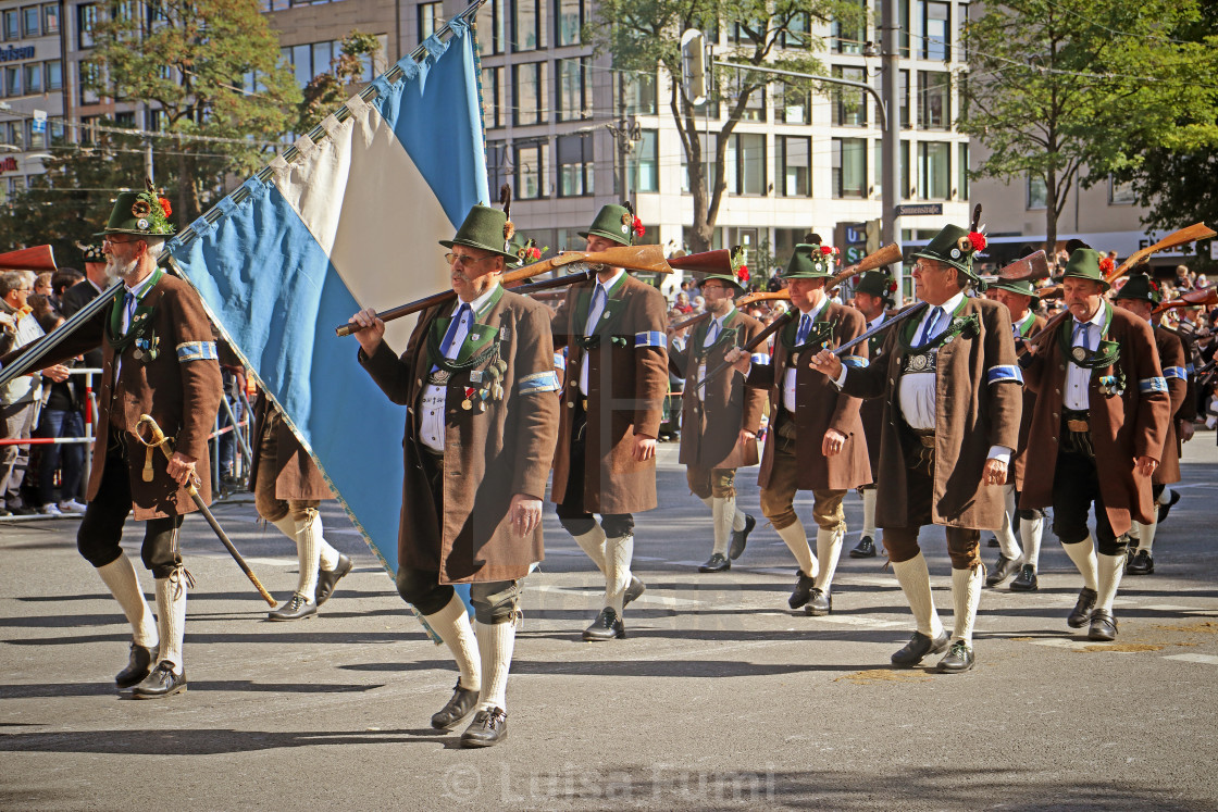 "Oktoberfest parade" stock image