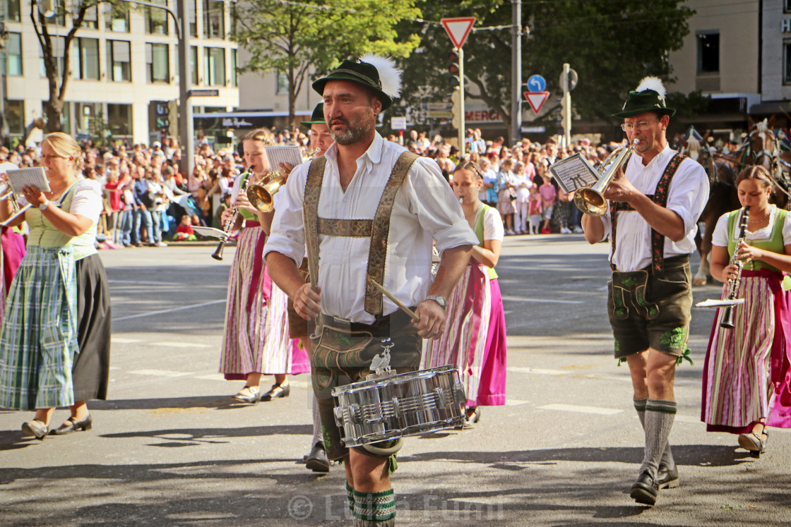 "Oktoberfest parade" stock image