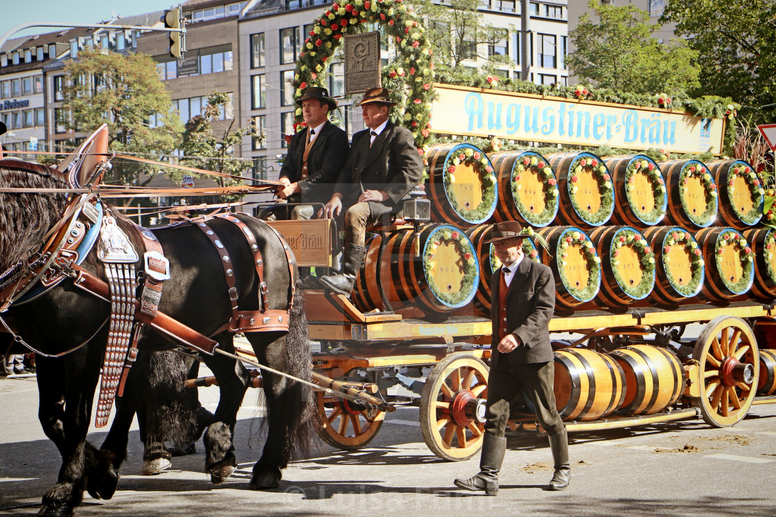 "Oktoberfest parade" stock image