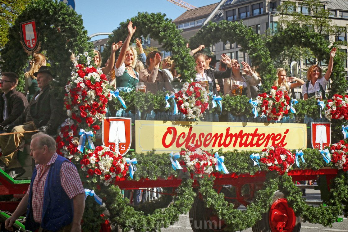 "Oktoberfest parade" stock image