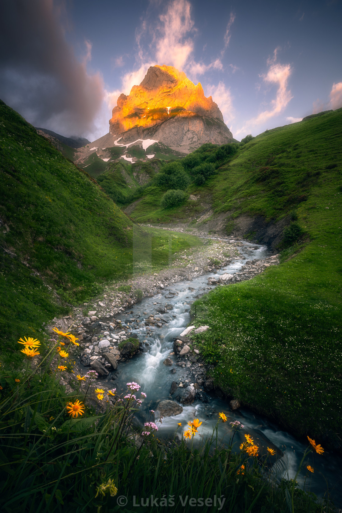 "Lech am Arlberg" stock image