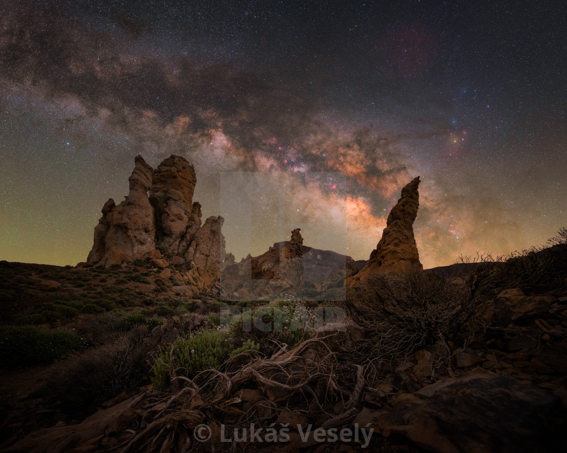 "Roques de Garcia" stock image