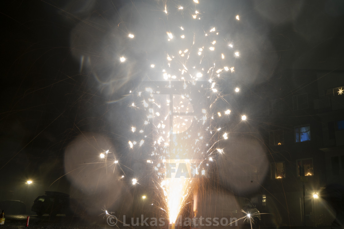 "Fireworks 2022" stock image