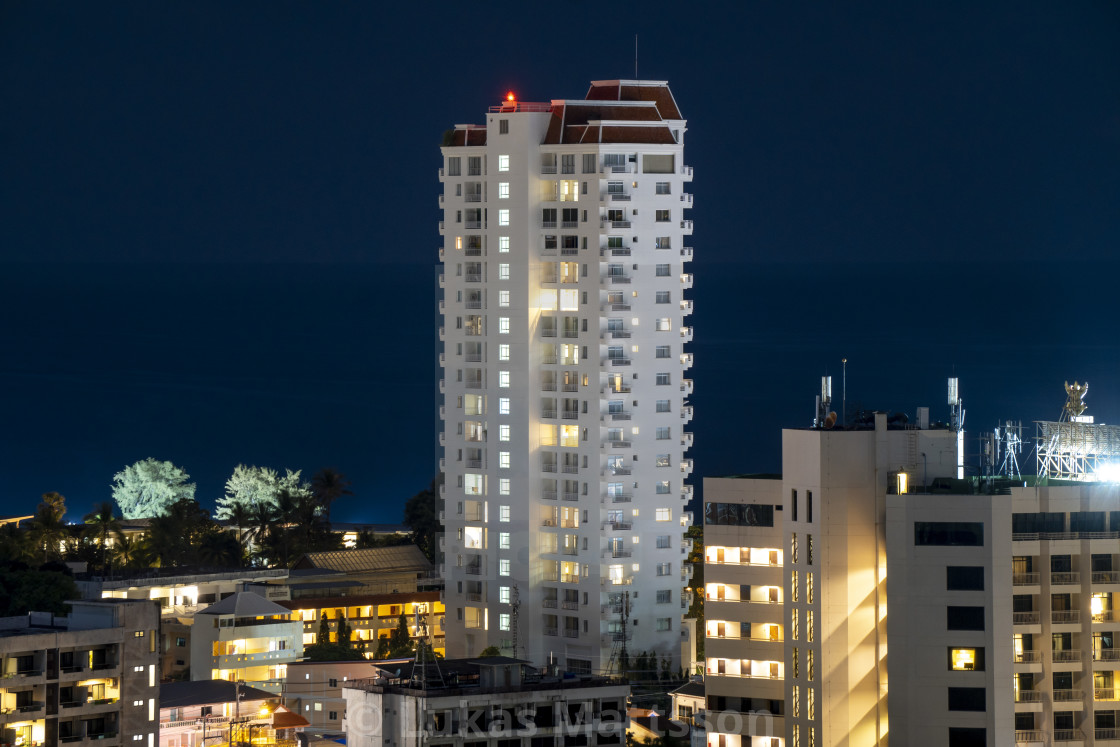 "Hotel at Karon Beach" stock image