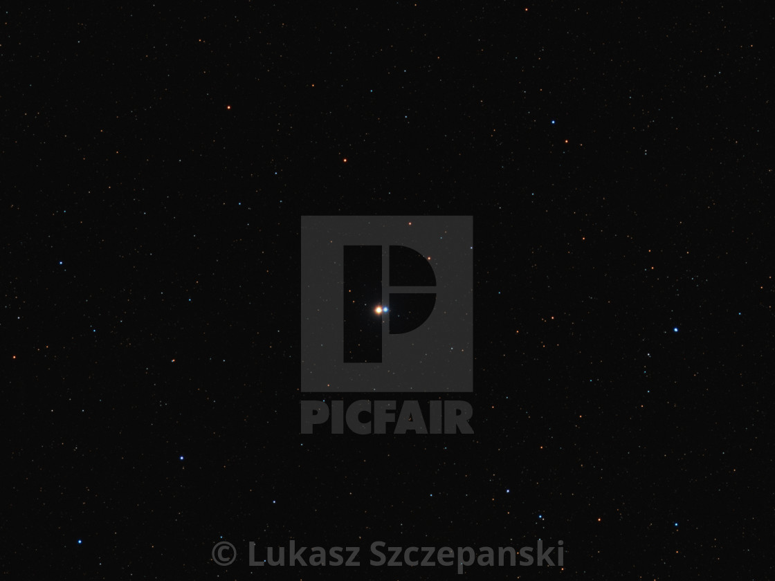 "The Albireo system, double star in the constellation of Cygnus" by Lukasz Szczepanski - $20.81 "The Albireo system, double star in the constellation of Cygnus" stock image