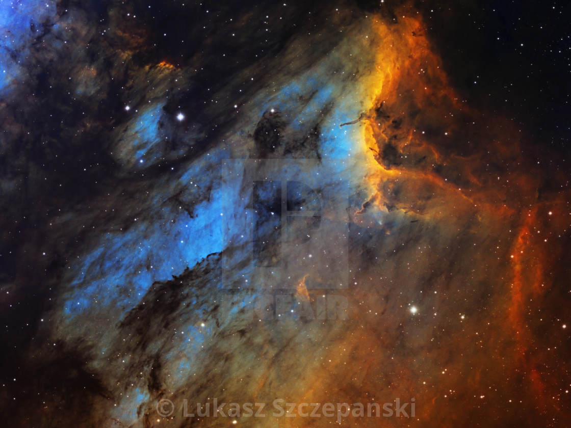 "The PelicanNebula (IC 5070) in the constellation of Cygnus, HST image" by Lukasz Szczepanski - $48.62 "The PelicanNebula (IC 5070) in the constellation of Cygnus, HST image" stock image