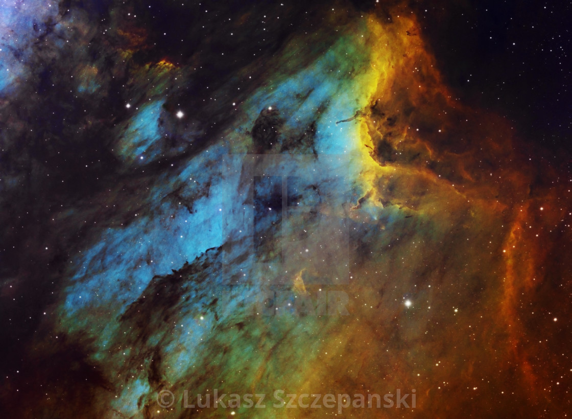 "The PelicanNebula (IC 5070) in the constellation of Cygnus, HST image" by Lukasz Szczepanski - $48.62 "The PelicanNebula (IC 5070) in the constellation of Cygnus, HST image" stock image