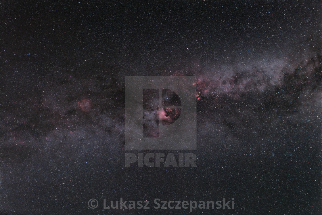 "Milky Way, Cygnus constellation and nebulas: Elephant's Trunk Nebula, North America Nebula, Butterfly (Sadr surroundings) and Veil complex" by Lukasz Szczepanski - $15.93 "Milky Way, Cygnus constellation and nebulas: Elephant's Trunk Nebula, North America Nebula, Butterfly (Sadr surroundings) and Veil complex" stock image