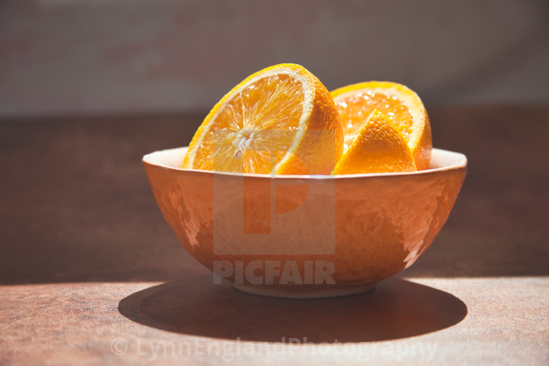 "Just a Bowl of Vitamin C" stock image