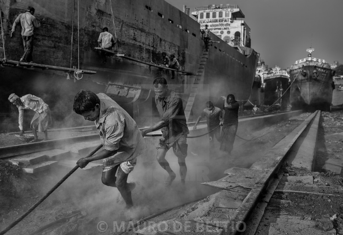 "RUST AND SWEAT" by MAURO DE BETTIO - $170.92 "RUST AND SWEAT" stock image