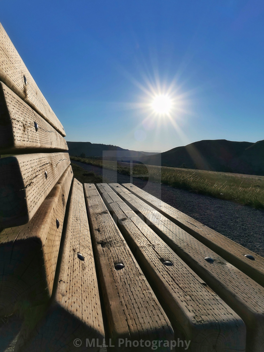 "Sitting sunrise" stock image