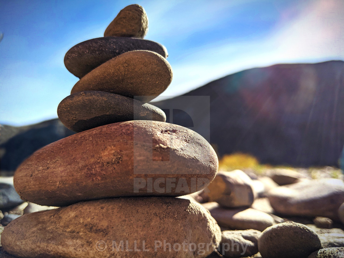 "Rocks on the beach" stock image