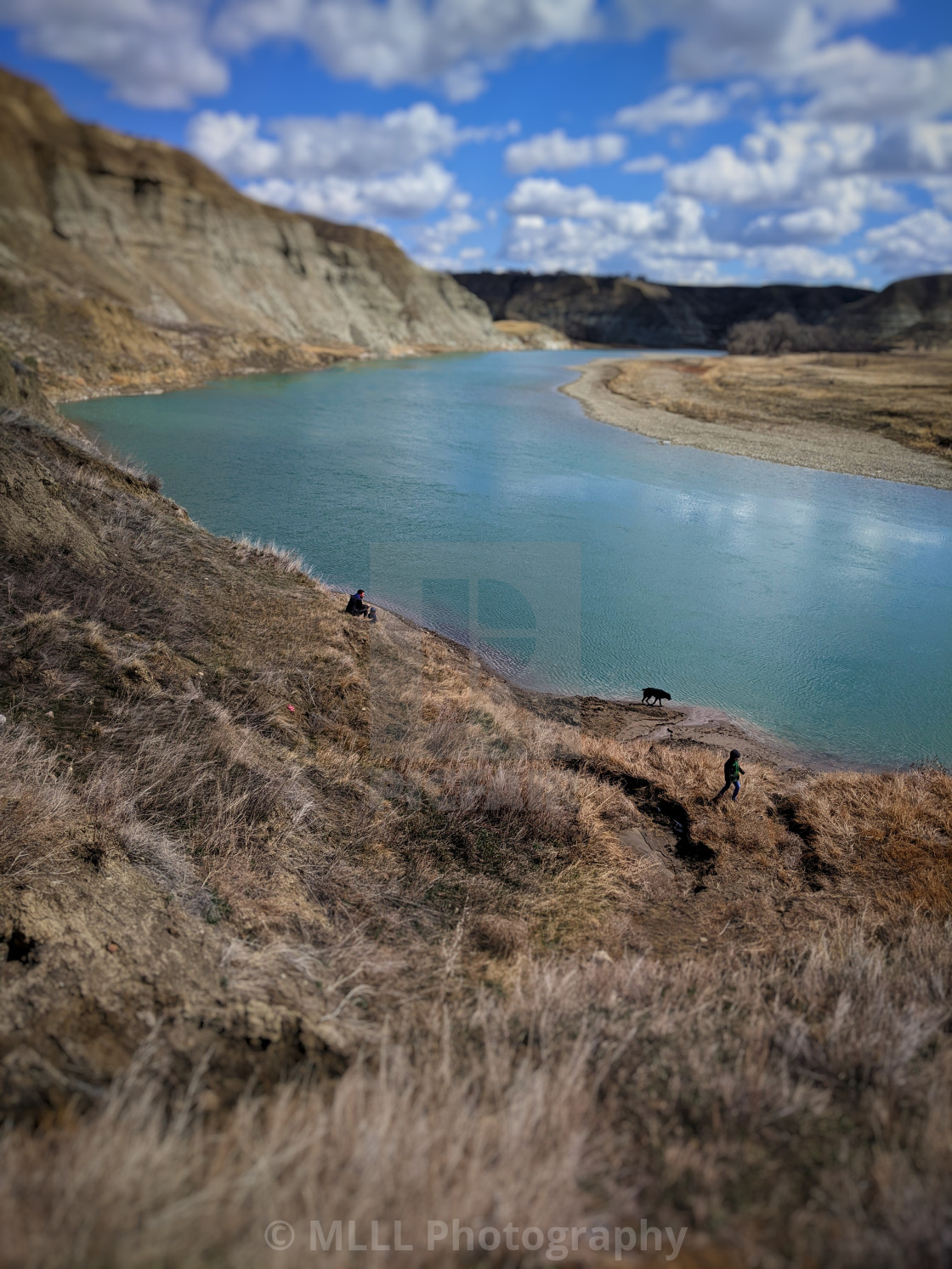 "Old Man River" stock image