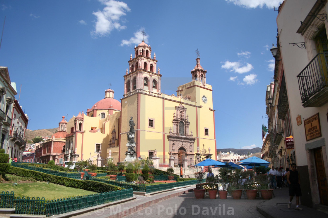 "Basilica de Nuestra Señora de Guanajuato, Mexico" by Marco Polo Davila - $15.42 "Basilica de Nuestra Señora de Guanajuato, Mexico" stock image