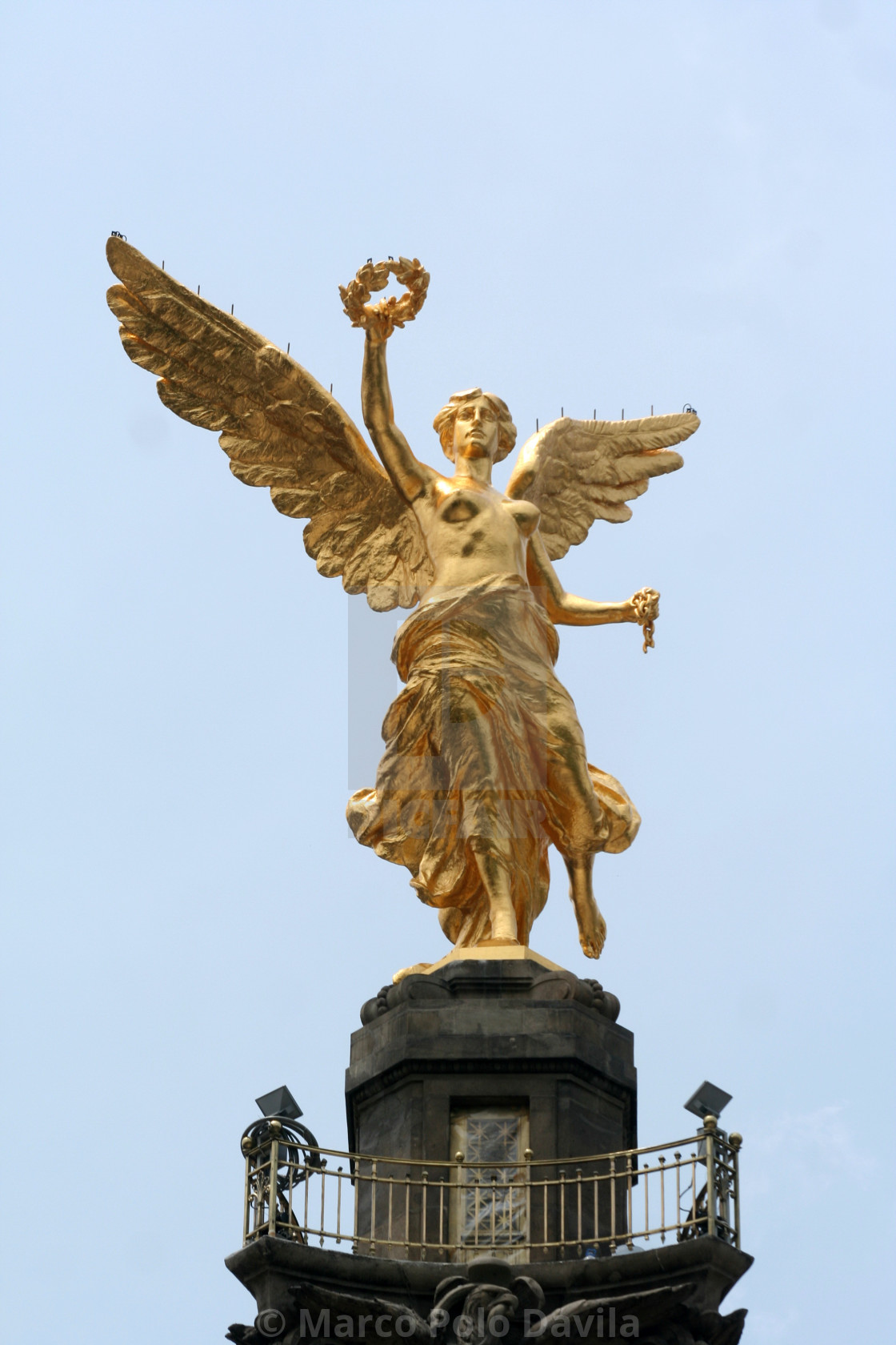 "Angel of Independence" by Marco Polo Davila - $15.42 "Angel of Independence" stock image