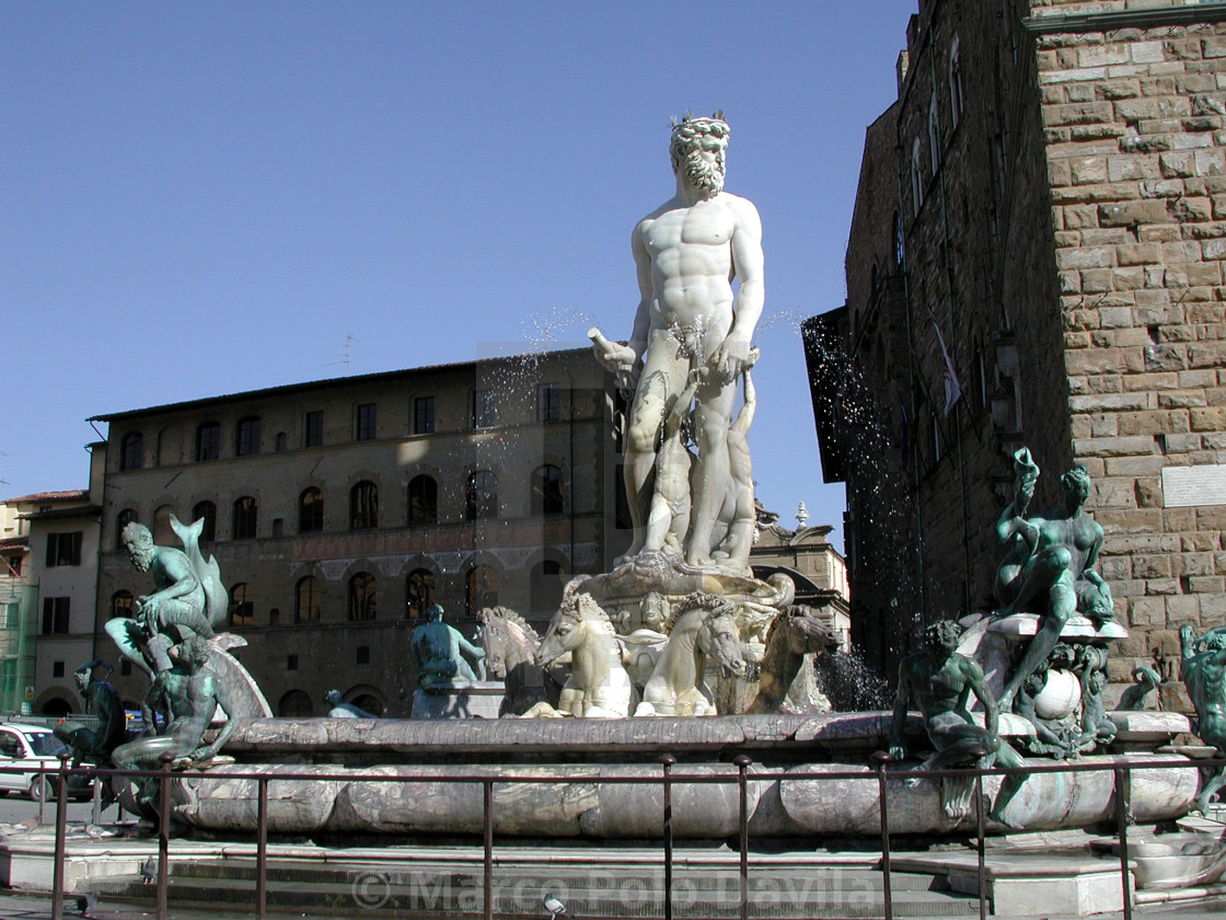 "The Fountain of Neptune" by Marco Polo Davila - $15.42 "The Fountain of Neptune" stock image