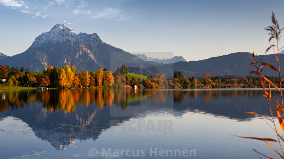 "Autumn in the Alps" stock image