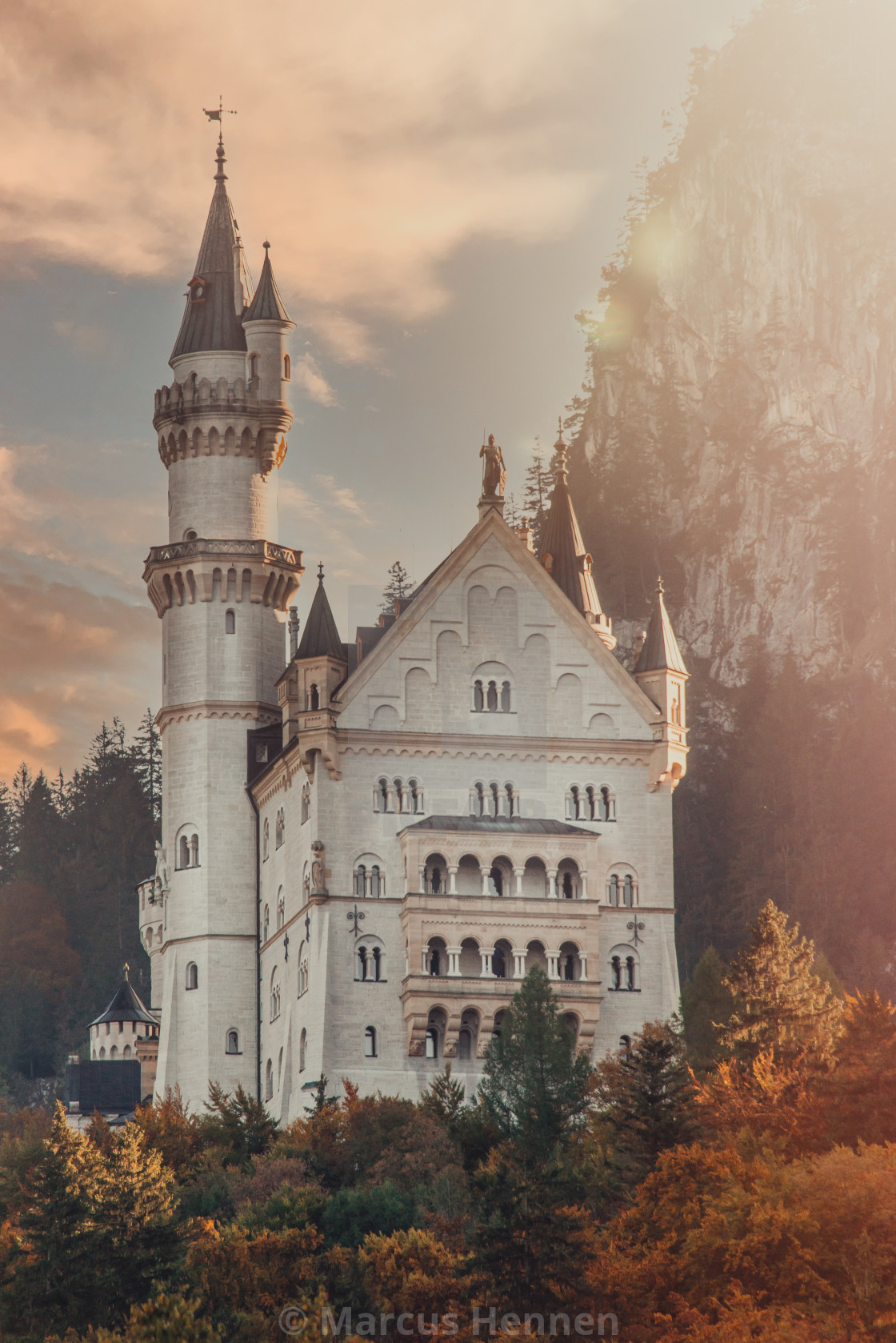 "fairytale castle" stock image