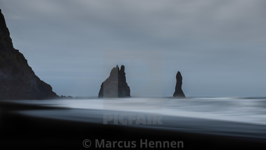 "Reynisdrangar, Iceland" stock image