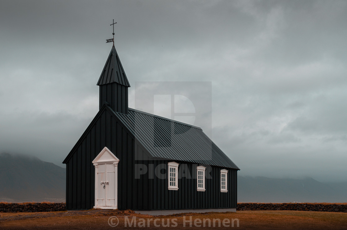 "Búðakirkja" stock image