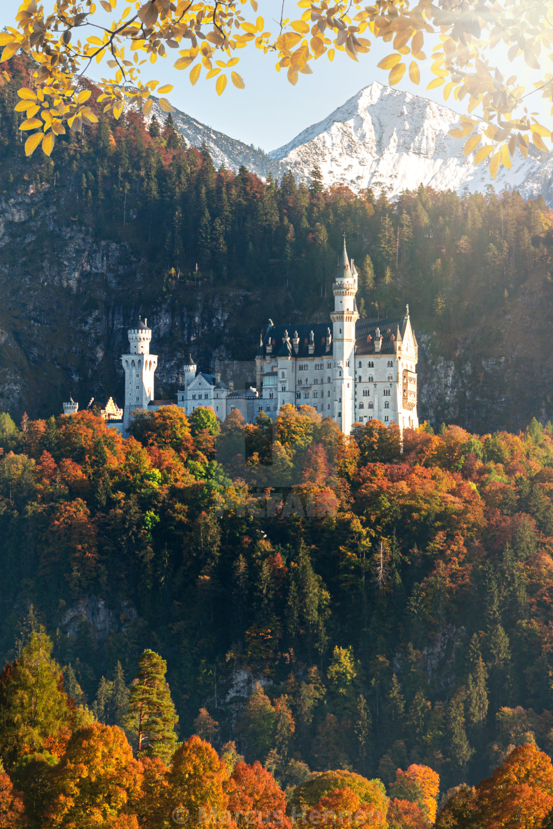 "Neuschwanstein" stock image