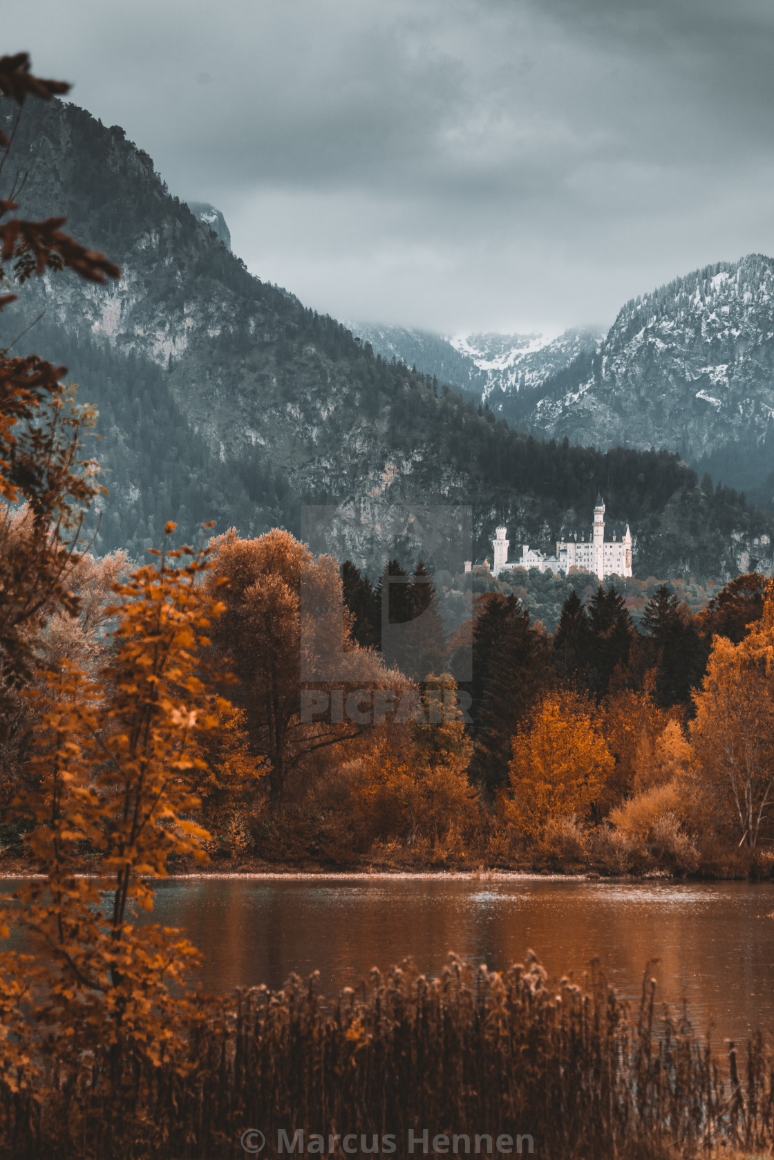 "Neuschwanstein" stock image