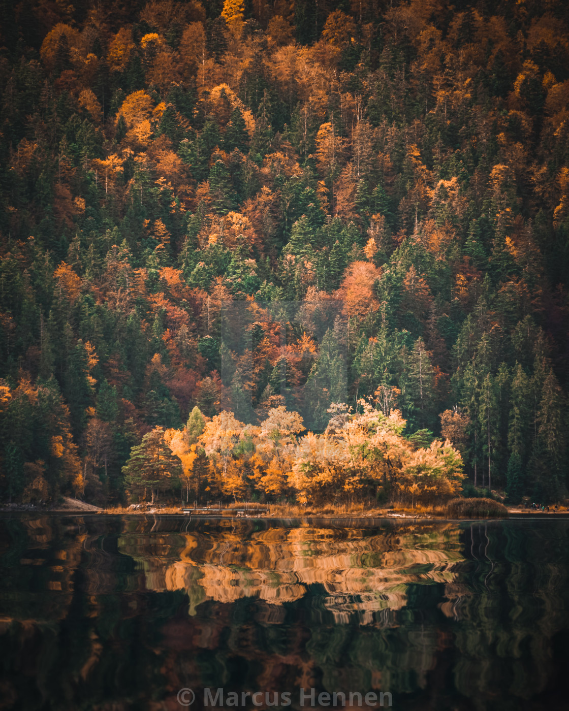 "Eibsee" stock image