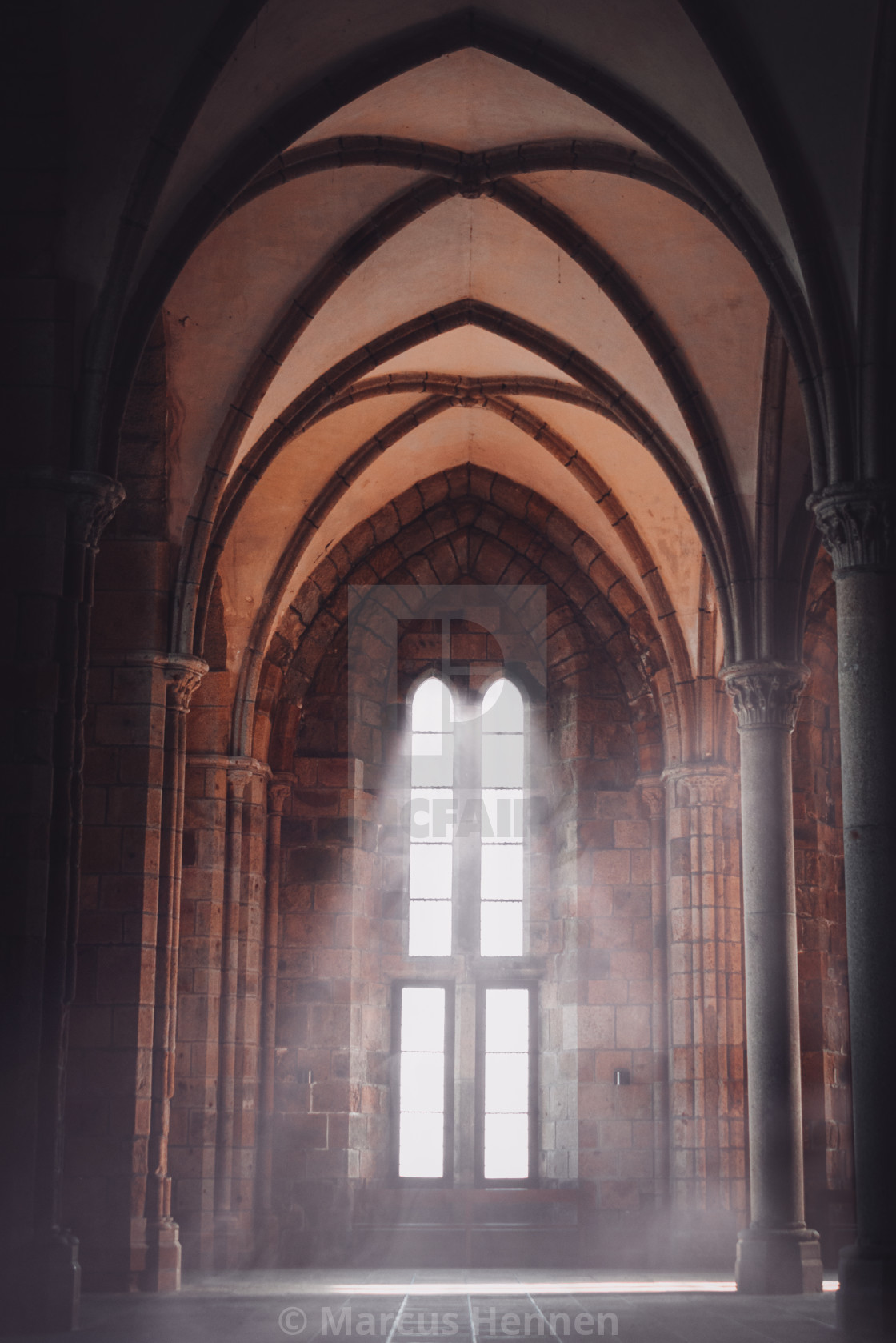 "Le Mont-Saint-Michel" stock image