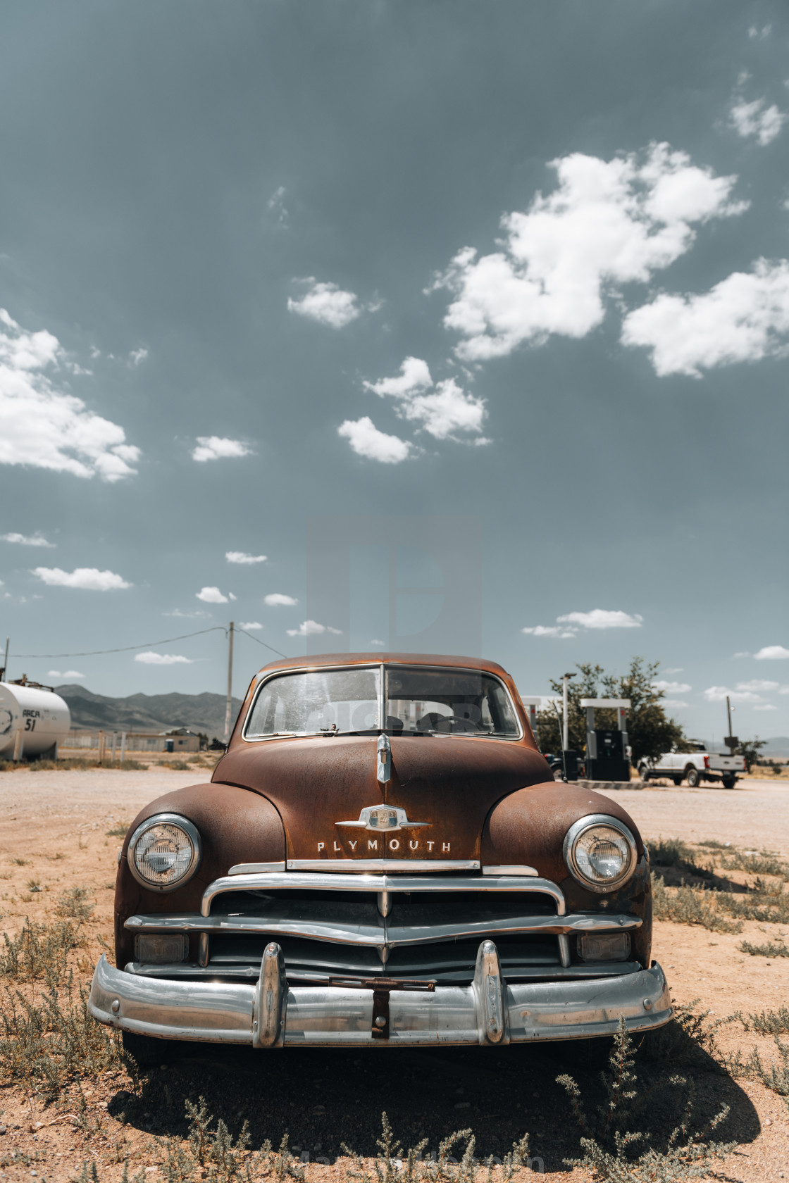 "A find in the desert" stock image