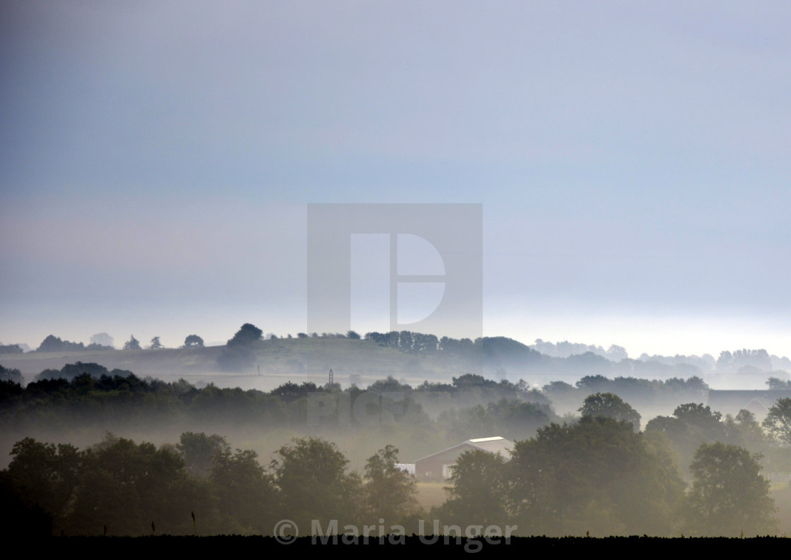 "Foggy wiew" stock image