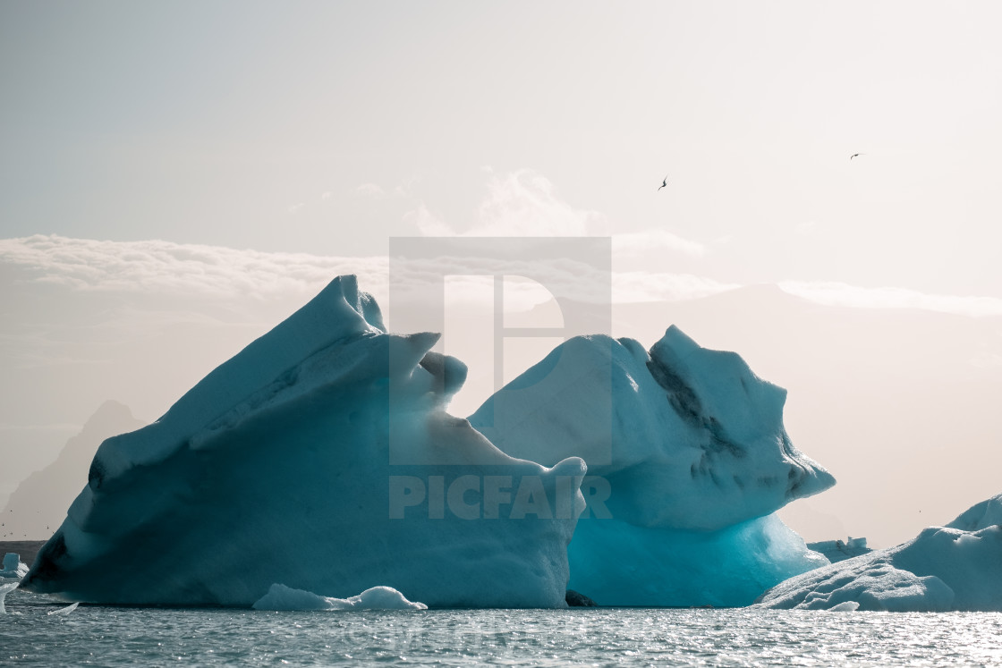 "Jökulsárlón" stock image