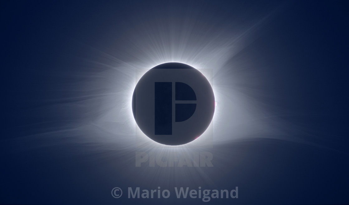 "Total Solar Eclipse" by Mario Weigand - $23.09 "Total Solar Eclipse" stock image