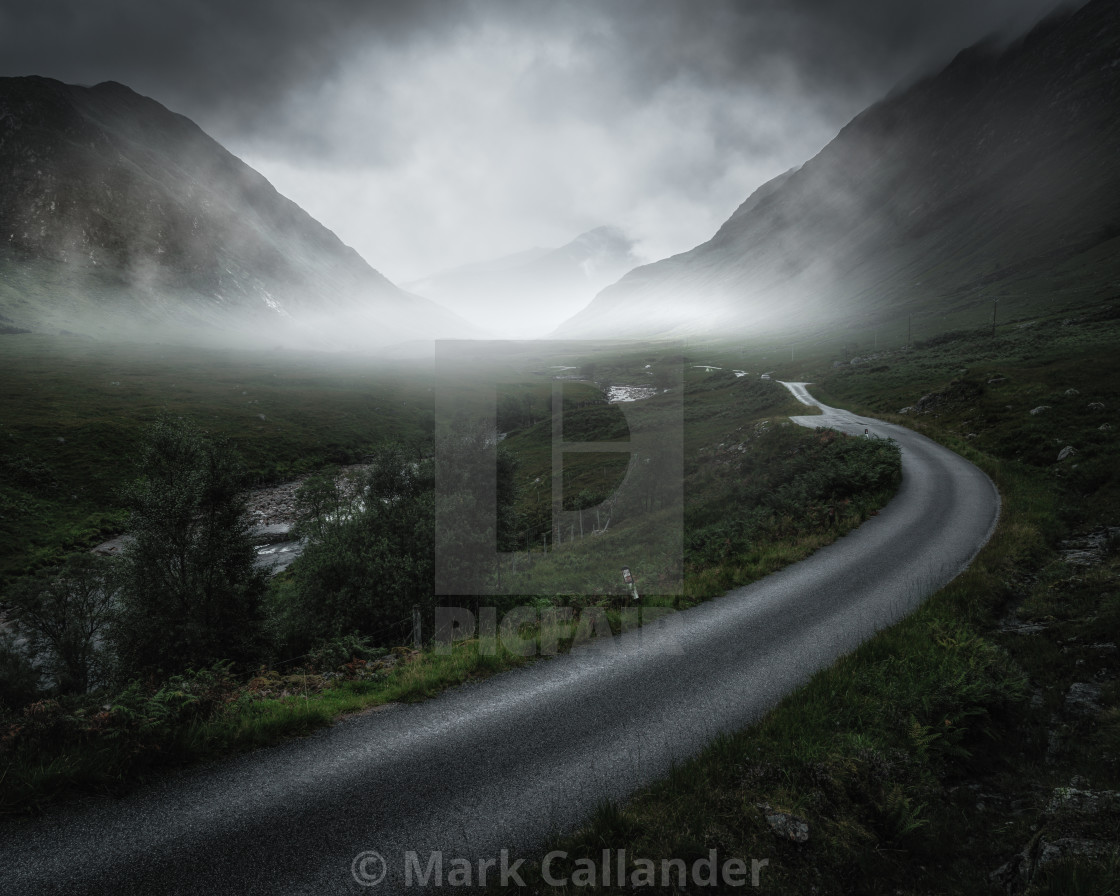 "Glen Etive" stock image