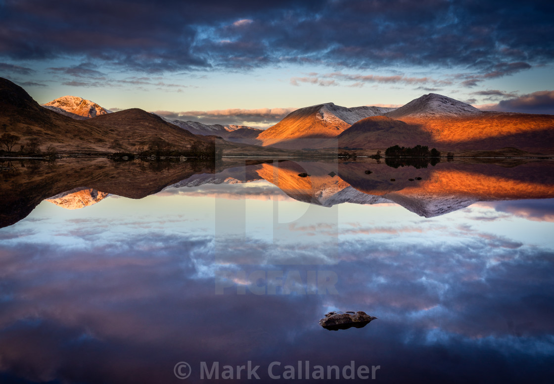 "Rannoch Moor" stock image