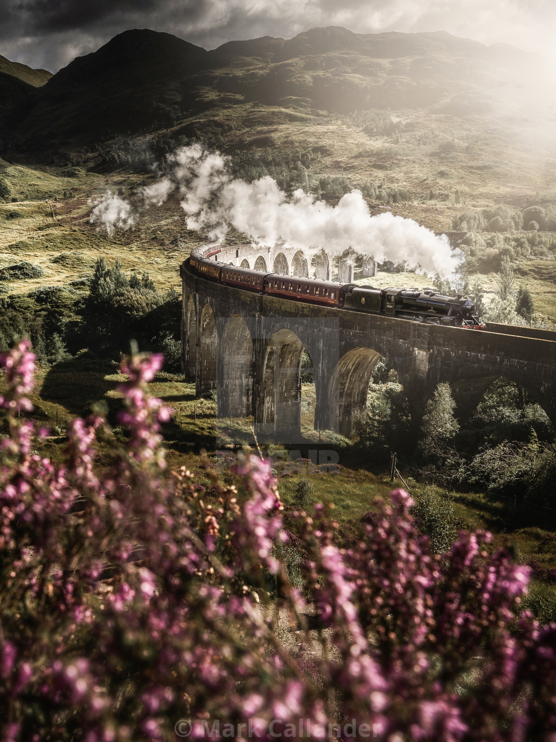 "Hogwarts Express" stock image