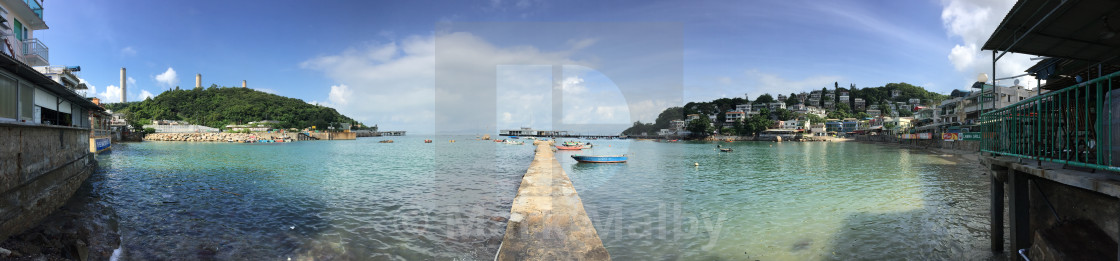 "Panorama from Yung Shue Wan" by Mark Malby - $46.74 "Panorama from Yung Shue Wan" stock image