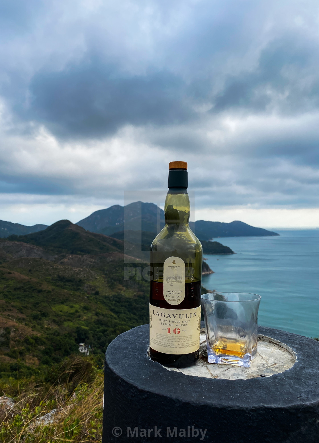 "Lagavulin 16 in the High Country" by Mark Malby - $46.74 "Lagavulin 16 in the High Country" stock image