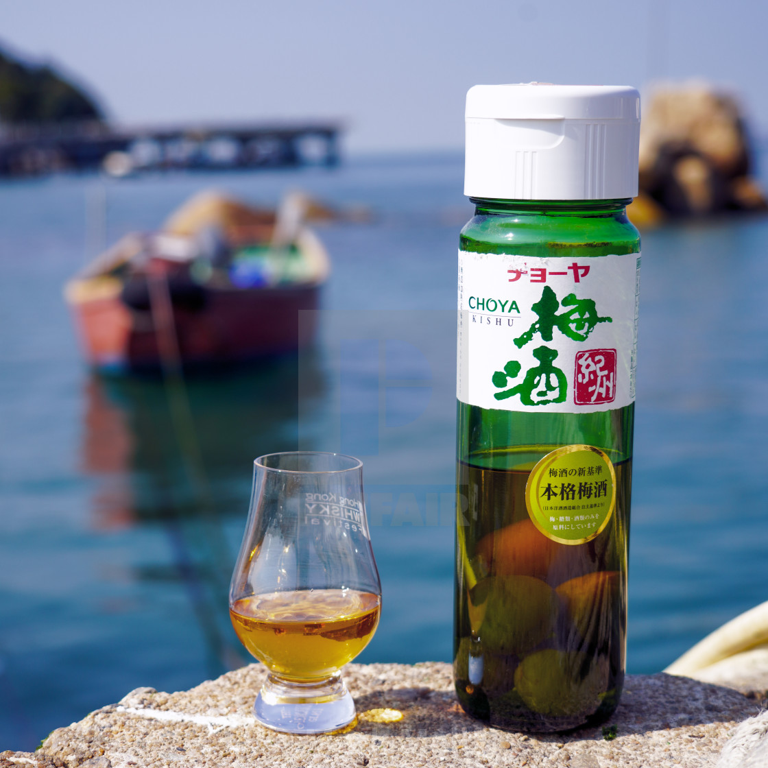 "Choya Plum Wine" by Mark Malby - $21.81 "Choya Plum Wine" stock image