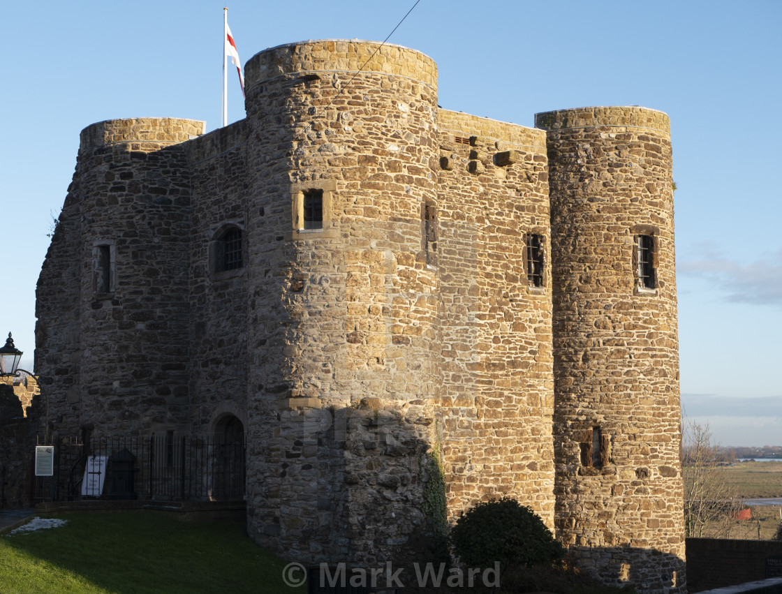 "Rye Castle." stock image