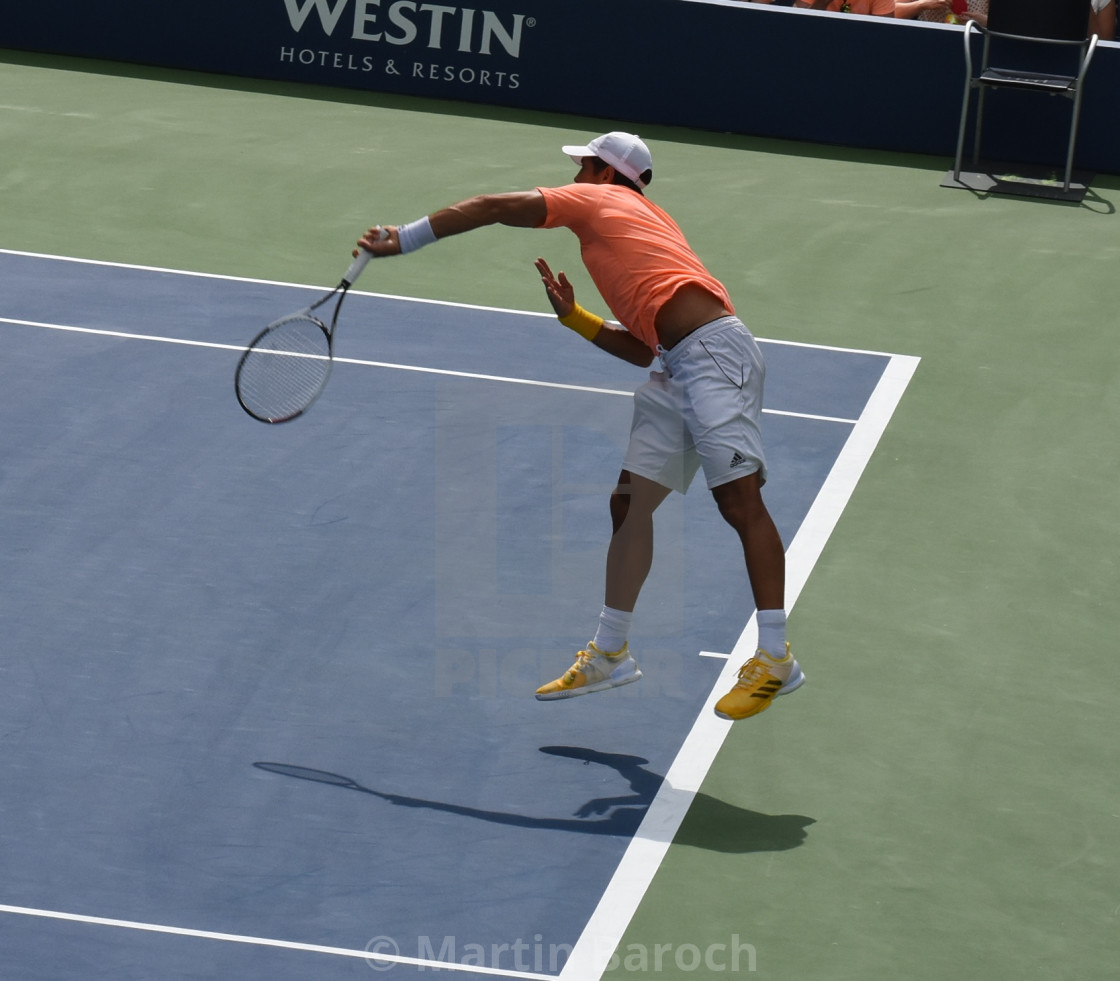 "Fernando Verdasco 1st Service 3.0" stock image