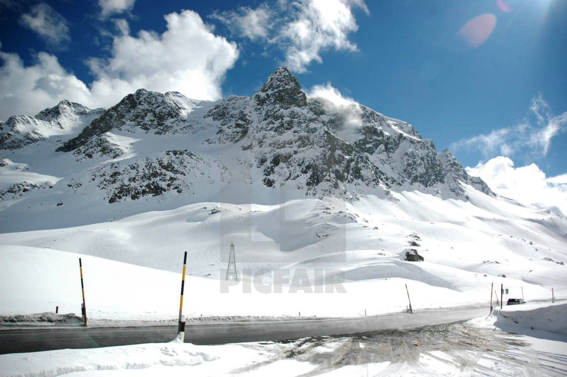 "Julier Pass" stock image