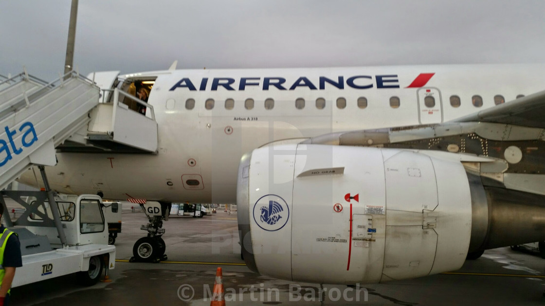 "Air France A 318" stock image