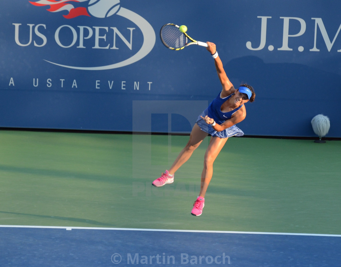 "Caroline Garcia Topspin Service 3.0" stock image