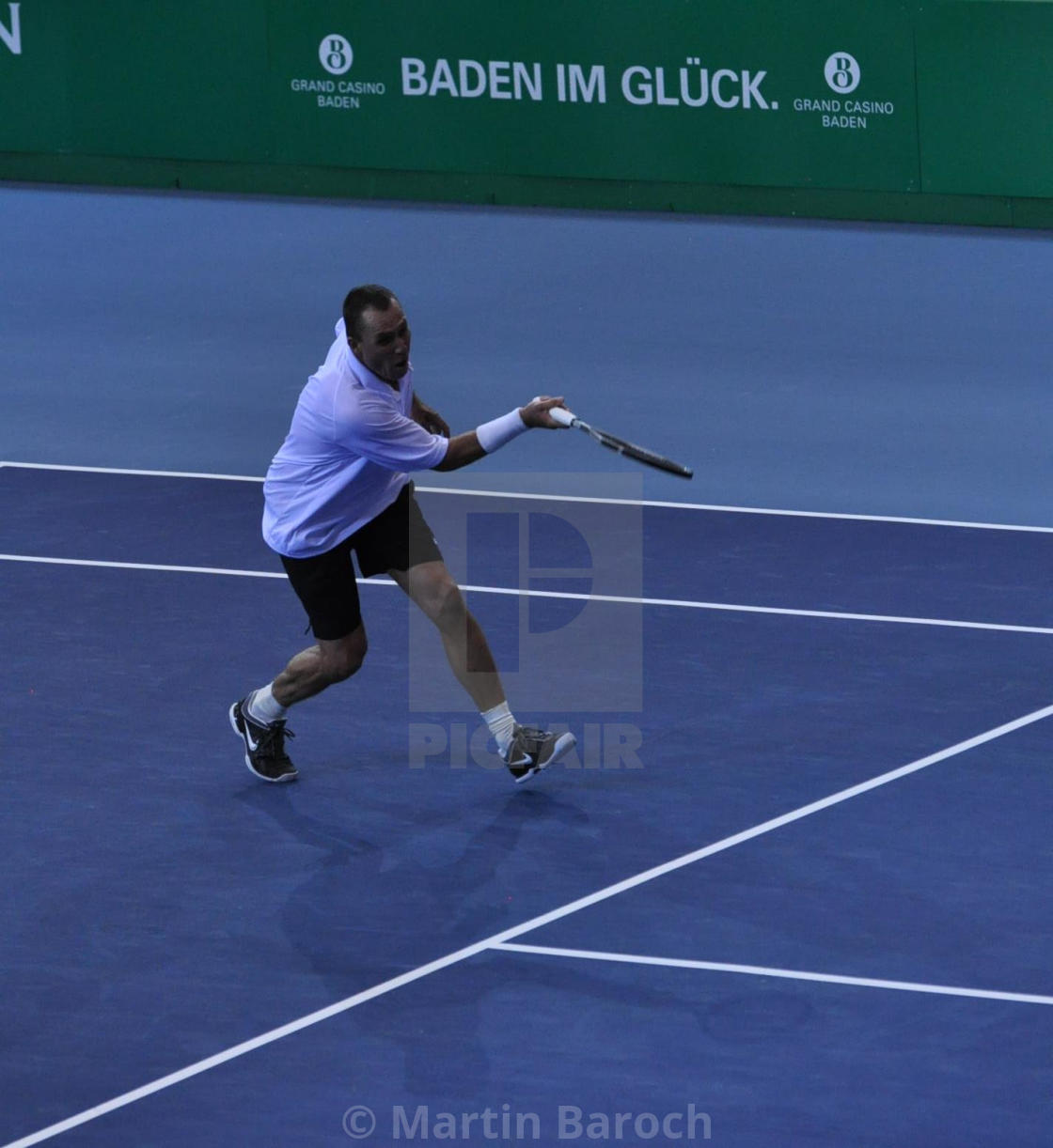 "Ivan Lendl Forehand Volley" stock image