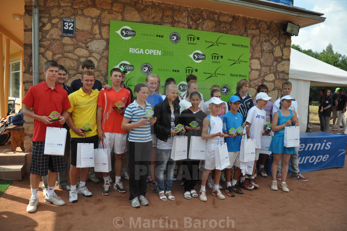 "Riga Open Award Ceremony" stock image