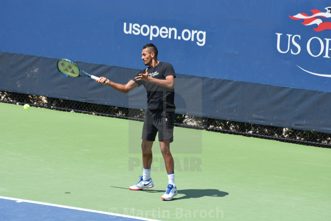 "Nick Kyrgios Forehand" stock image